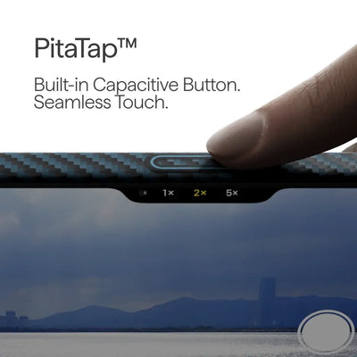 PITAKA Aramid Fibre Ultra-Slim Case for iPhone 17 Pro Max Black/Blue