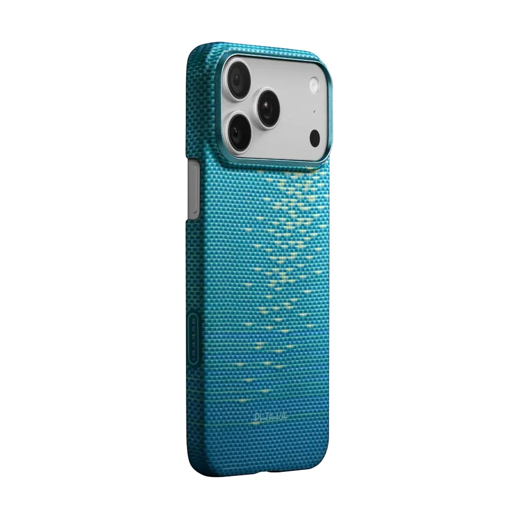 PITAKA Aramid Fibre Ultra-Slim Case for iPhone 17 Pro Max Lucid Blue