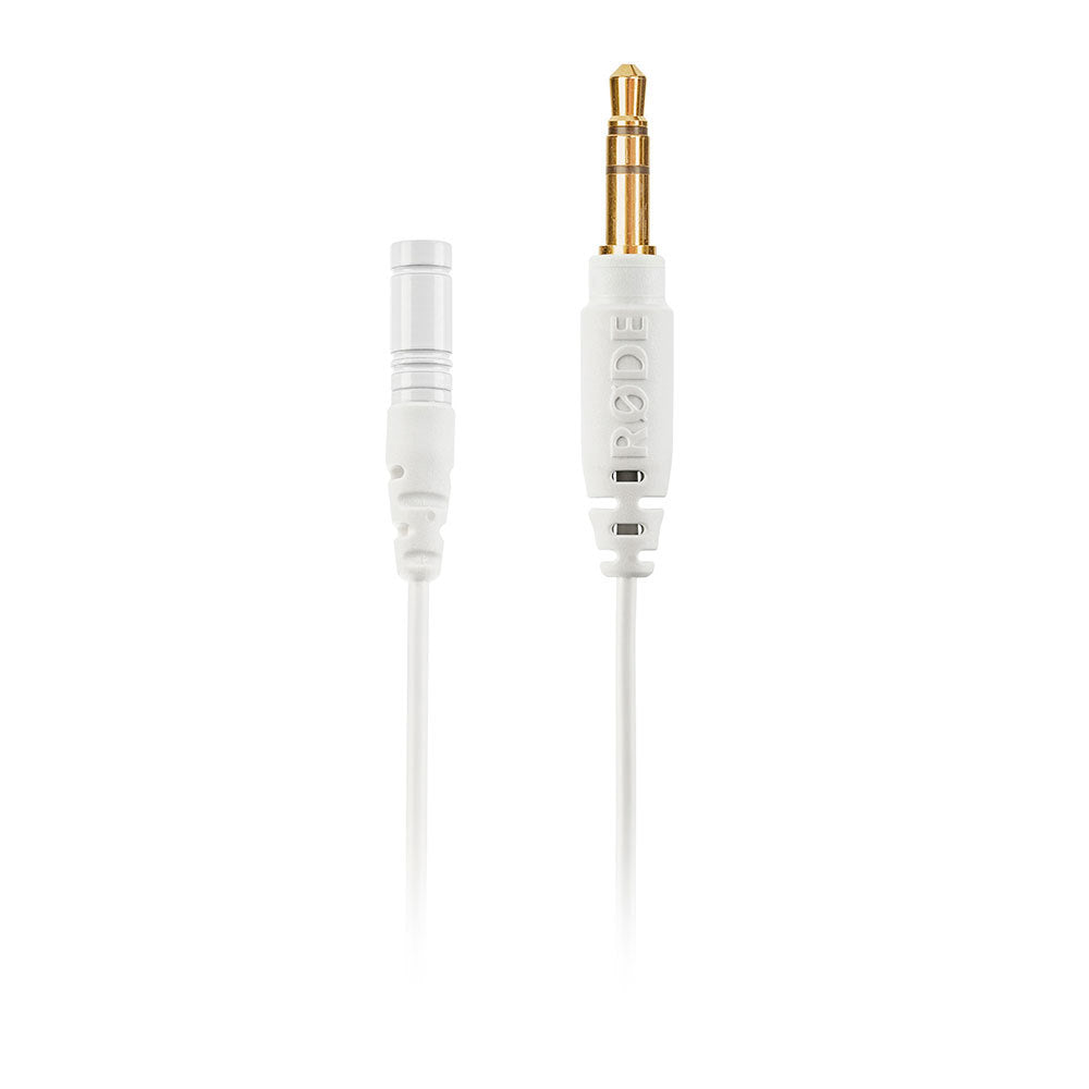 RODE Lavalier GO Omnidirectional Lavalier Microphone for Wireless GO Systems (White)