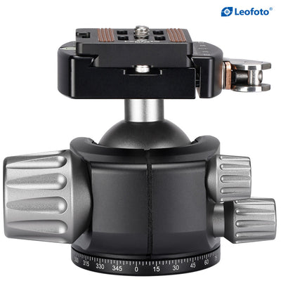 Leofoto LH-40LR Low Profile Quick Release Ball Head (DOUBLE-ACTION)