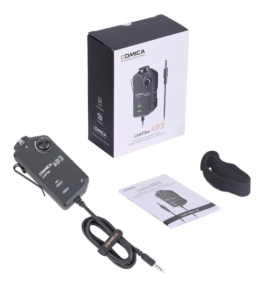 Comica LinkFlex-AD2 Single-Channel Microphone and Guitar Interface