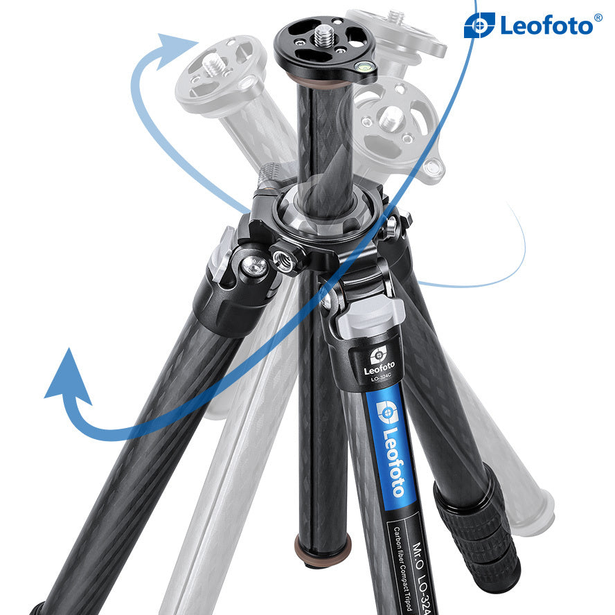 Leofoto LO-324 Carbon Fibre Tripod With Build-in Ball Joint