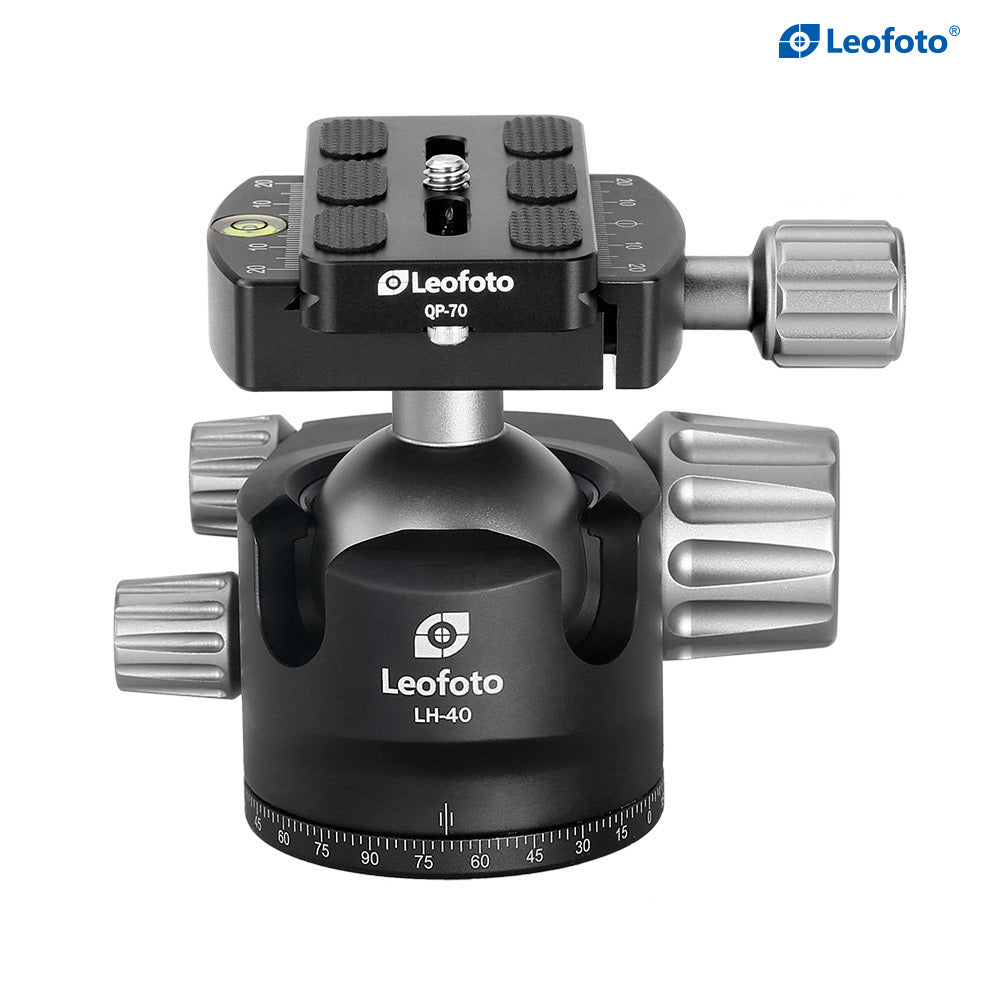 Leofoto LP-324C+LH-40 Poseidon Series Carbon Fibre Tripod Kit( Max. Payload 15KG)