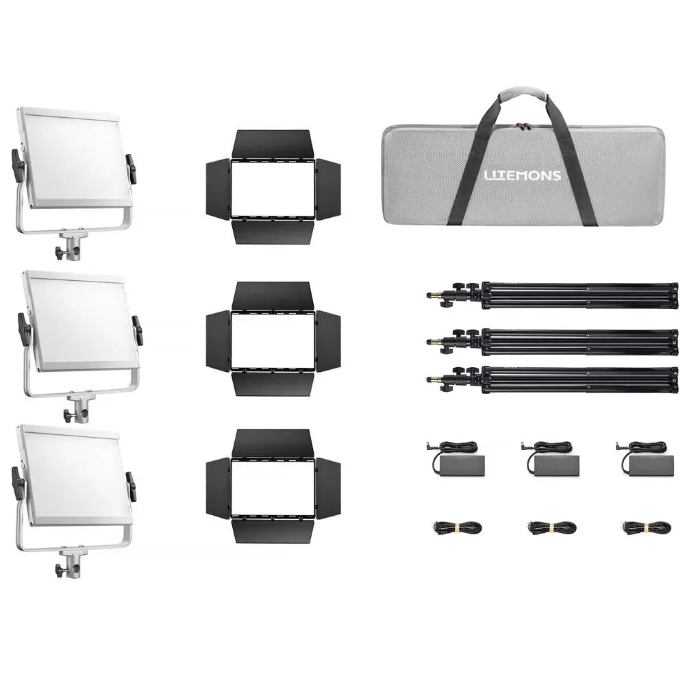 Godox Litemons LP600R RGB LED Light Panel (3-Light Kit)