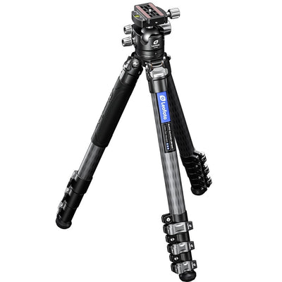 Leofoto Ranger LSR-324C+LH-40 Carbon Fibre Tripod Kit with Flip Lock