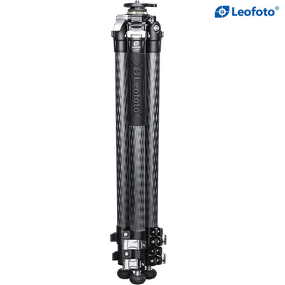 Leofoto Manba Series LV-323C+BV10 Carbon Fiber Video Tripod Kit with Flip Lock