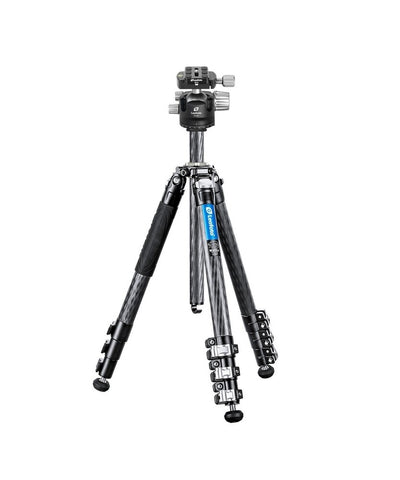 Leofoto Manba Carbon Fibre Tripod LV324C+LH40 With Flip Lock