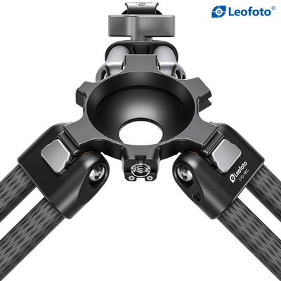 Leofoto LVC-193C+BV-10 Carbon Fiber Twin Leg Video Tripod Kit
