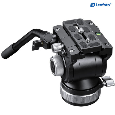 Leofoto Manba Series LVM-323C+BV15 Carbon Fiber Video Tripod Kit with Flip Lock