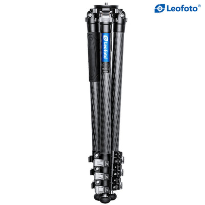 Leofoto Manba Series LVM-324C Carbon Fiber Video Tripod with Flip Lock