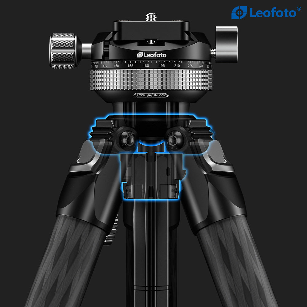 Leofoto Carbon Fibre Travel Tripod LY-265CF (Black)