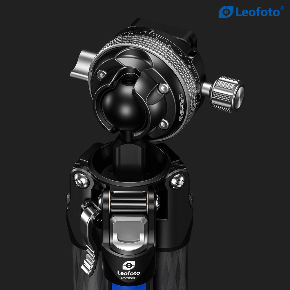Leofoto Carbon Fibre Travel Tripod LY-265CF (Black)