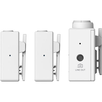 Hollyland LARK 150 Wireless Duo Microphone System (2.4 GHz, White)