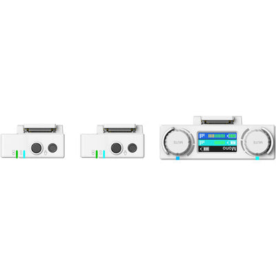 Hollyland LARK 150 Wireless Duo Microphone System (2.4 GHz, White)
