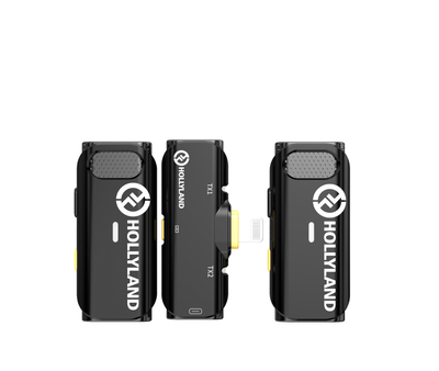 Hollyland Lark C1 Duo Black (2 TX + 1 RX) for Apple Devices