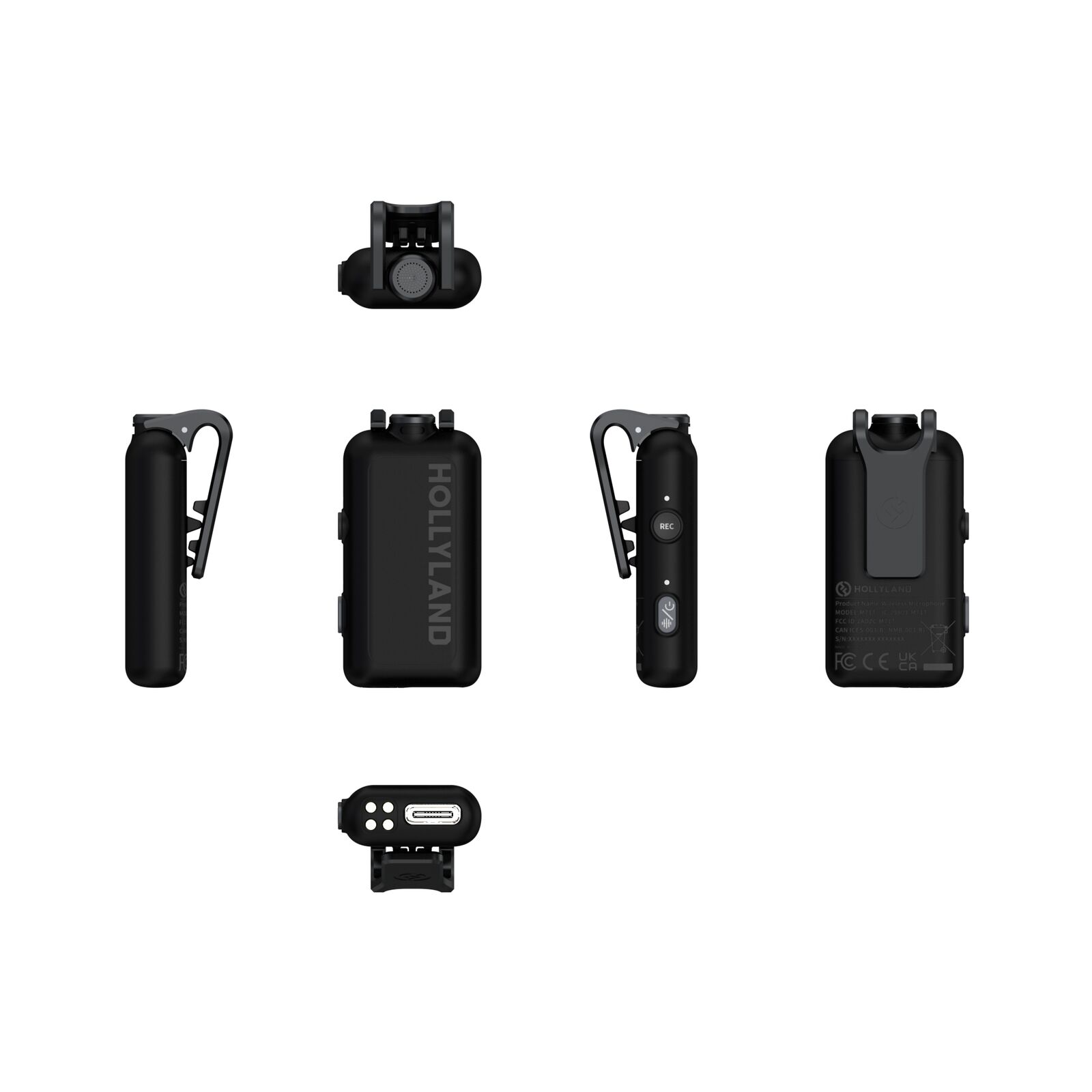Hollyland Lark Max 2 Wireless Microphone Combo Kit for 2 Person