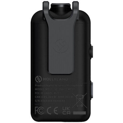 Hollyland LARK MAX 2 Clip-On Wireless Microphone Transmitter (Space Gray, 2.4 GHz)