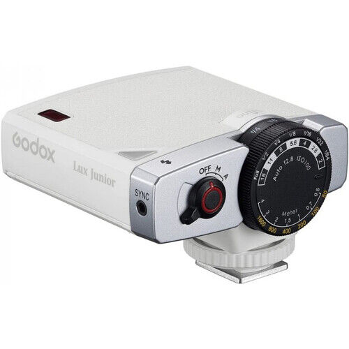 Godox Lux Junior Retro Camera Flash (White)