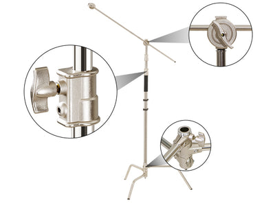 MC FOTO MCK-2  Steel C-Stand with extension arm kit