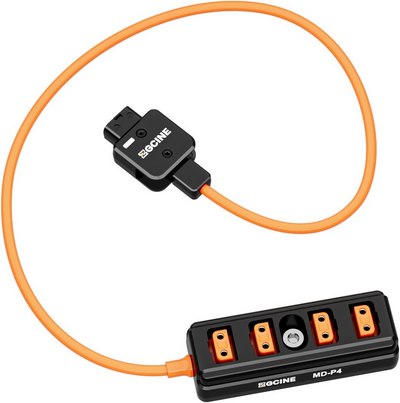 ZGCINE D-Tap to 4 Port Splitter Adapter