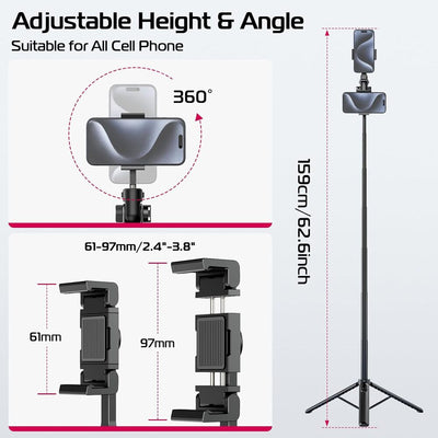 Ulanzi MT-70 Extendable Phone and Action Camera Tripod