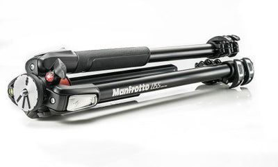 Manfrotto 055 Aluminium 3-section tripod with horizontal column