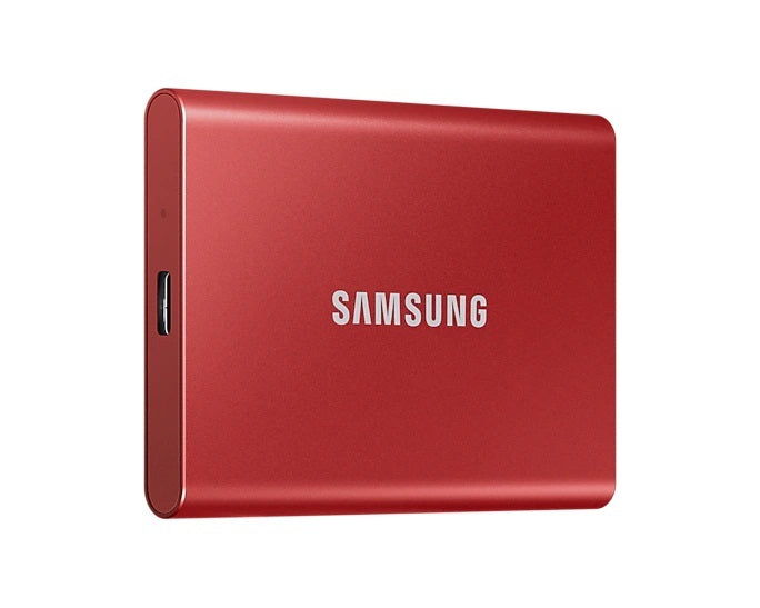 SAMSUNG 1TB PORTABLE SSD T7 USB3.2 - Madellic Red