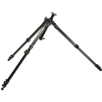 Manfrotto MVH502AH Fluid Video Head with MT057C4-G CF Single leg tripod