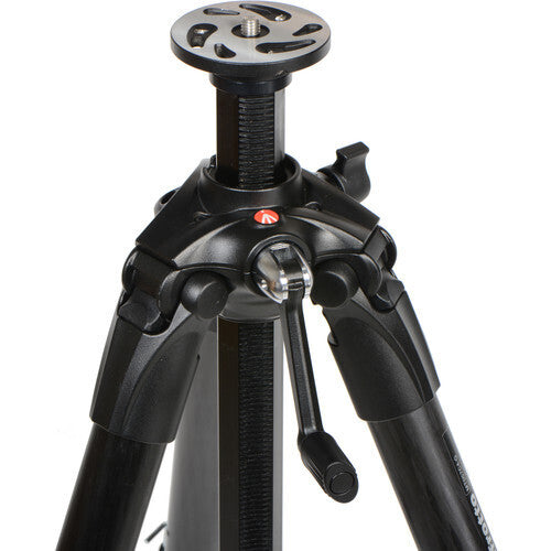 Manfrotto MVH502AH Fluid Video Head with MT057C4-G CF Single leg tripod