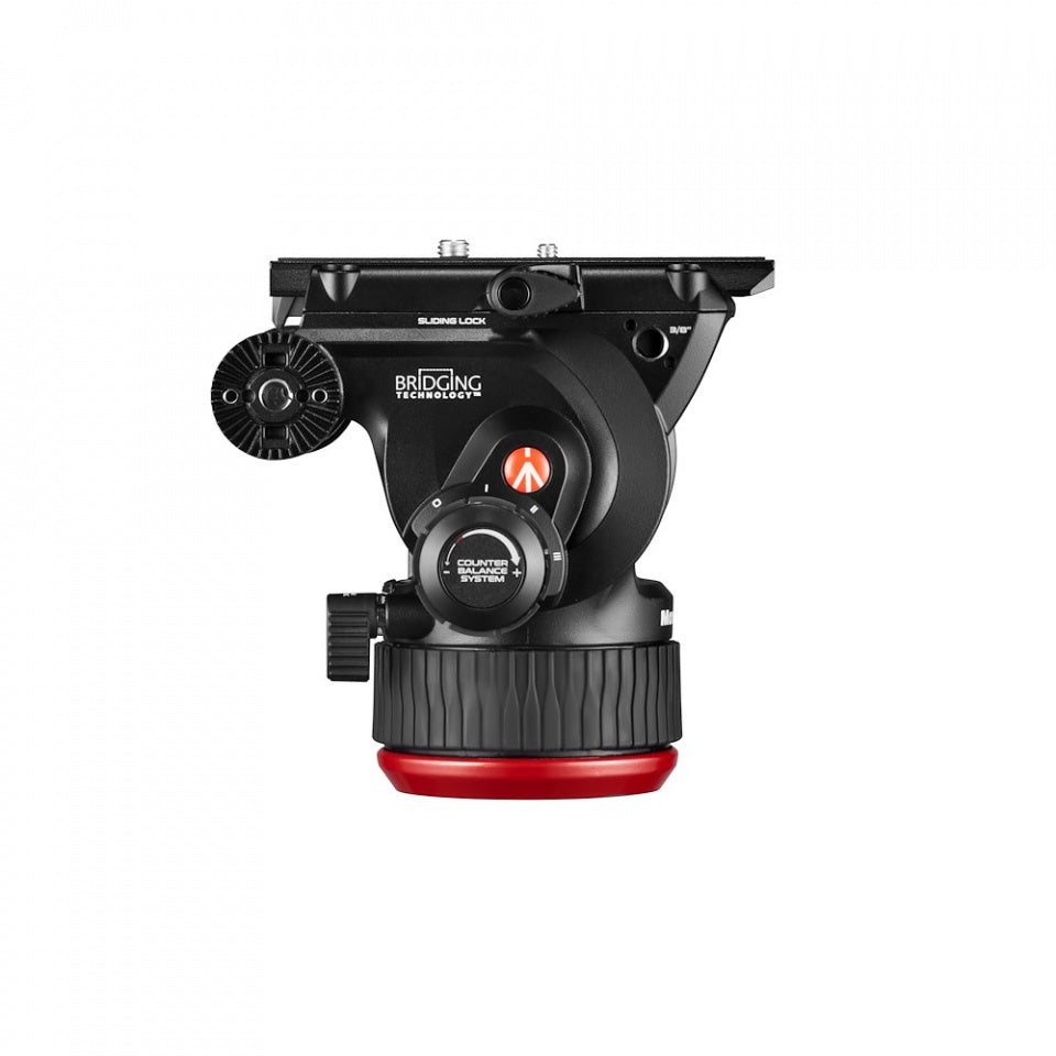 Manfrotto 504X Fluid Video Head with 536 CF Single leg tripod