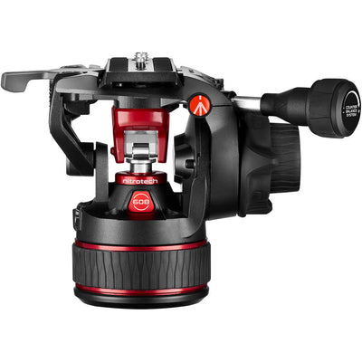 Manfrotto Nitrotech 608 video head with Carbon Fibre twin leg tripod kit