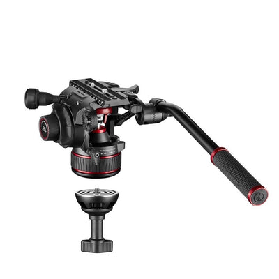 Manfrotto Nitrotech 608 video head with Carbon Fibre twin leg tripod kit