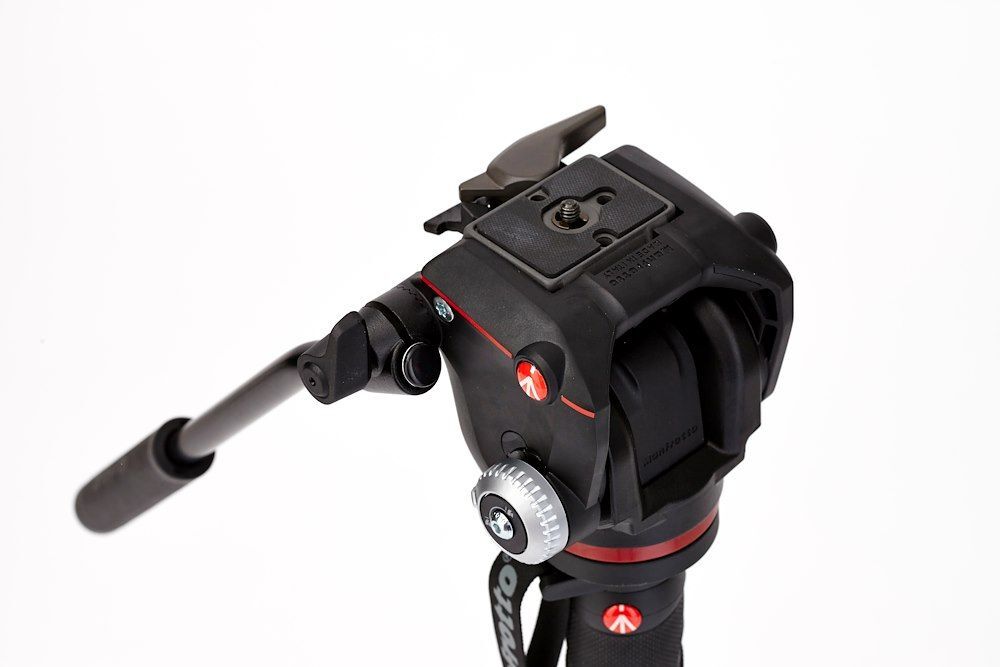 Manfrotto Aluminum Xpro Video Monopod Kit with Fluid Head