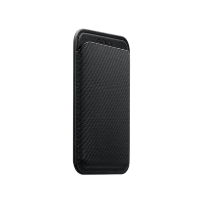 Pitaka MagSafe Woven Wallet Black/Grey