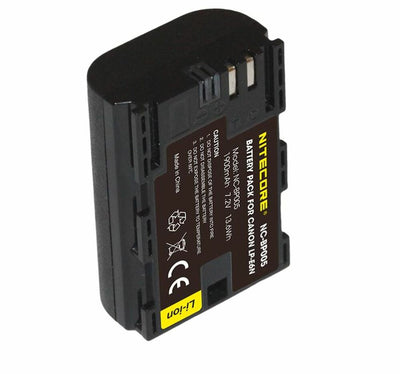 NITECORE LP-E6N Battery Compatible with Canon Cameras