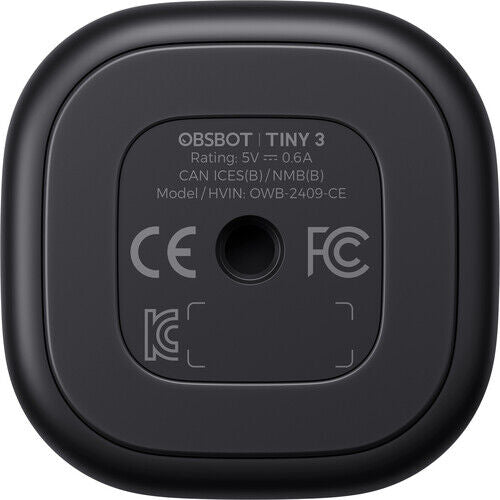 OBSBOT Tiny 3 AI-Powered PTZ 4K Webcam - Image 5