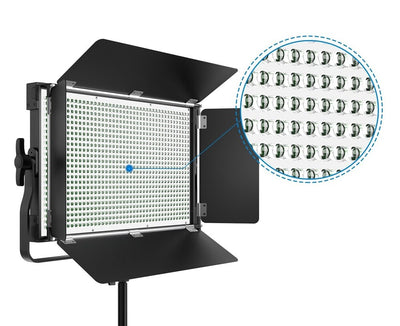 Pixel P45Pro 3 x 120W Bi-Color LED Panel Light Kit for Video