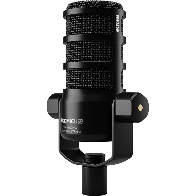 RODE PodMic USB and XLR Dynamic Broadcast Microphone (Black)
