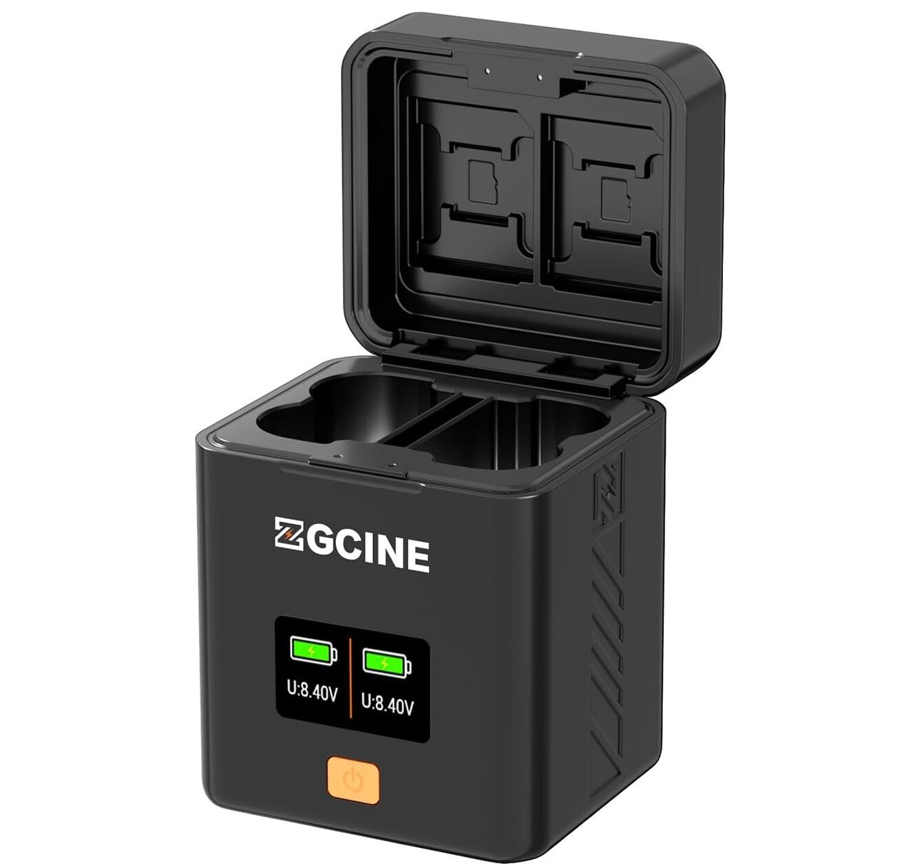 ZGCINE PS-W235 Charging Case USB-C PD Fast Dual Charger for FujiFilm NP-W235 Camera Battery