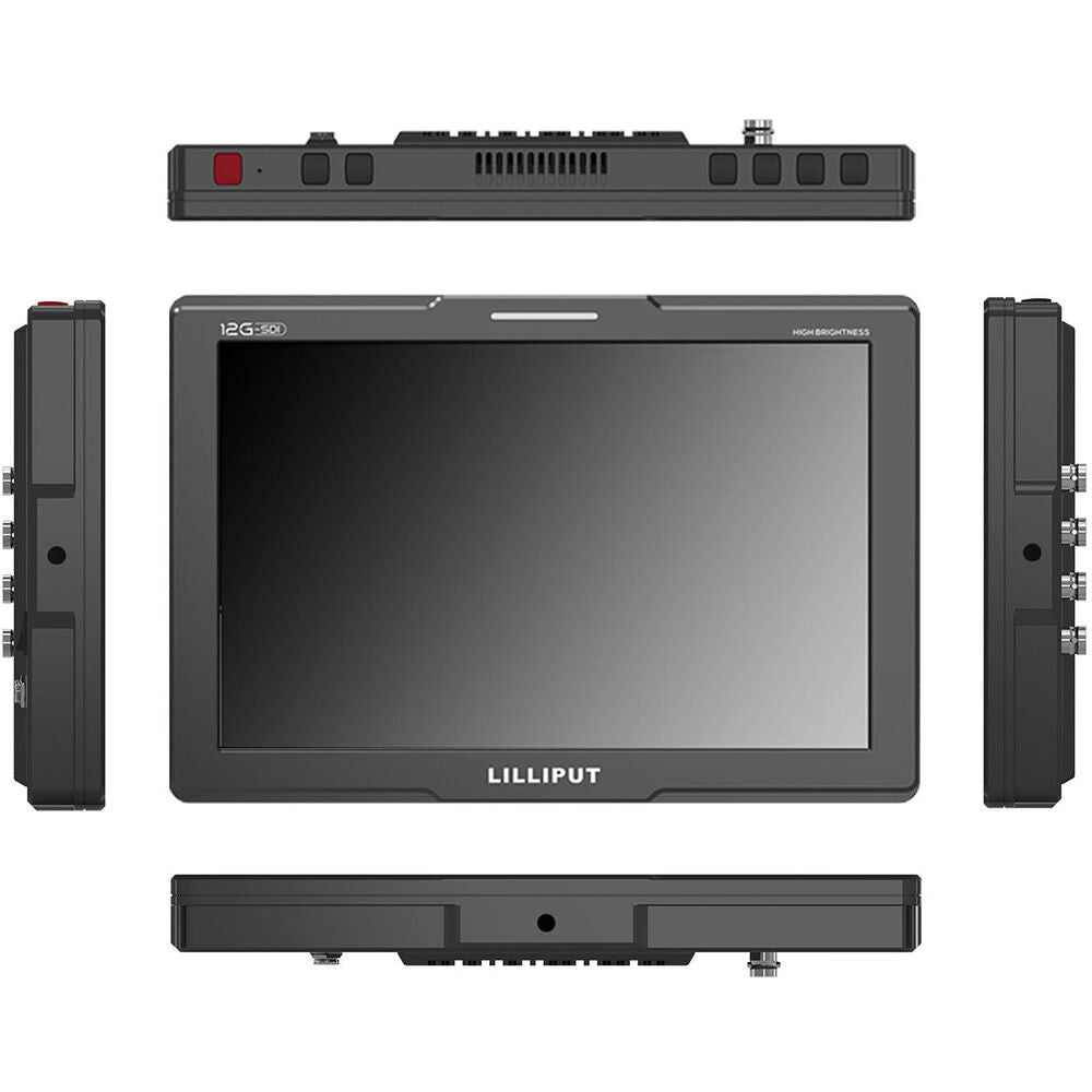 Lilliput Q10 10.1" 1500 nits 4K Monitor with 2 x 12G-SDI and 1 x HDMI 2.0 inputs