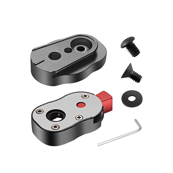 FEELWORLD Quick Release Plate for Monitors (Max. LOAD 1.8KG , 1/4" SCREW)