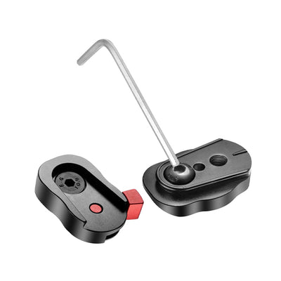 FEELWORLD Quick Release Plate for Monitors (Max. LOAD 1.8KG , 1/4" SCREW)