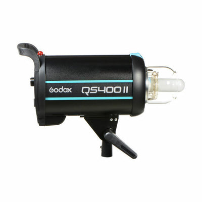 GODOX QS400II 3 x Head Studio Flash Light Kit [Upgrade to X Series Trigger: Xpro for FujiFilm]