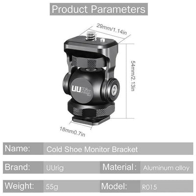 Ulanzi R015 Cold Shoe Monitor Mount