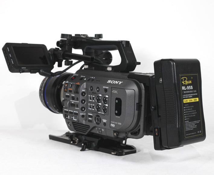 Rolux RL-GDX9 Power Plate for Sony PXW-FX9 Camera