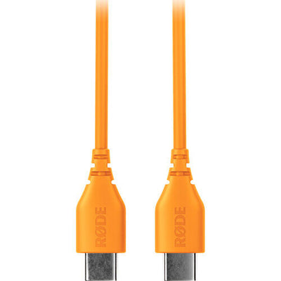 RODE SC22 USB-C to USB-C Cable (Orange, 11.8")