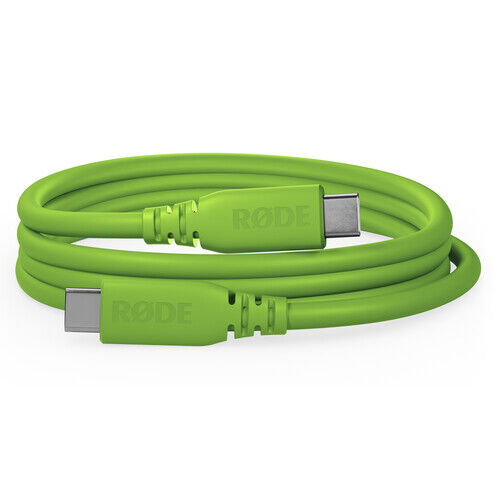 RODE SC27 SuperSpeed USB-C to USB-C Cable (Green, 6.6')
