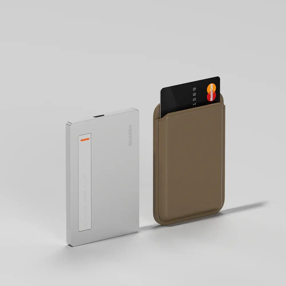 Sharge Disk Plus SSD Enclosure Grey Case With Black USB-C Cable (No SSD Included)