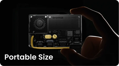Sharge Disk Pro SSD Hub - 2TB Black
