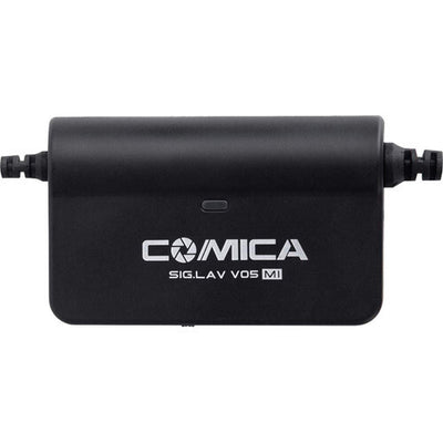 Comica Omnidirectional Lavalier Microphone with Gain and Monitoring for iOS Devices (Lightning)